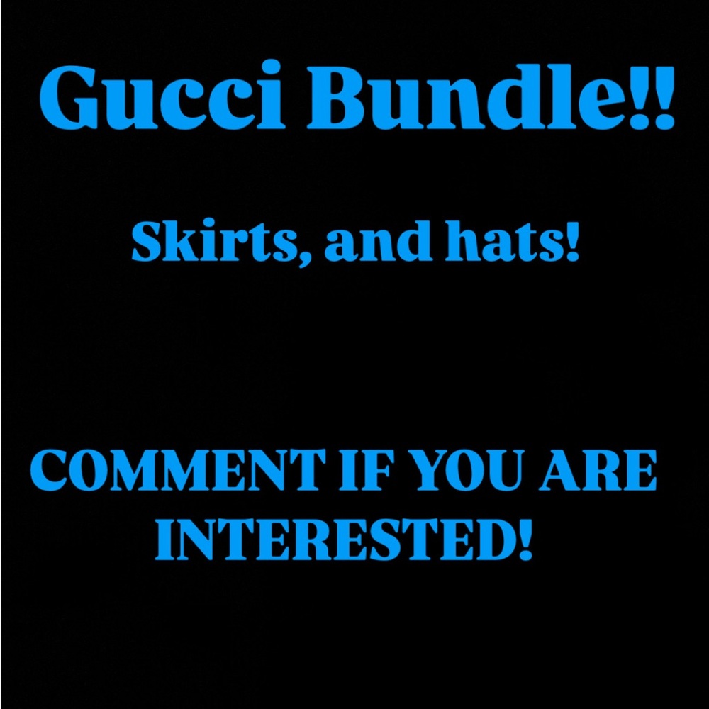 Gucci bundle at a discount!